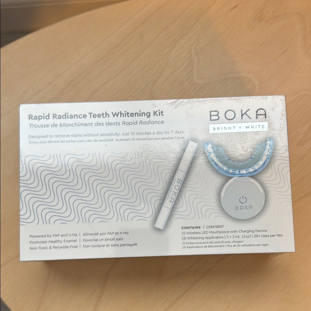 BOKA Rapid Radiance Teeth Whitening Kit - NEW IN BOX